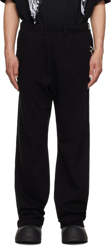 Спортни панталони We11done We11done Piercing Sweatpants Черно | WD-TA1-25-712-U-BK, 0
