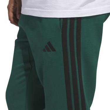 Спортни панталони adidas Performance 3-Stripes Fleece Track Pants Зелено | JD1860, 4