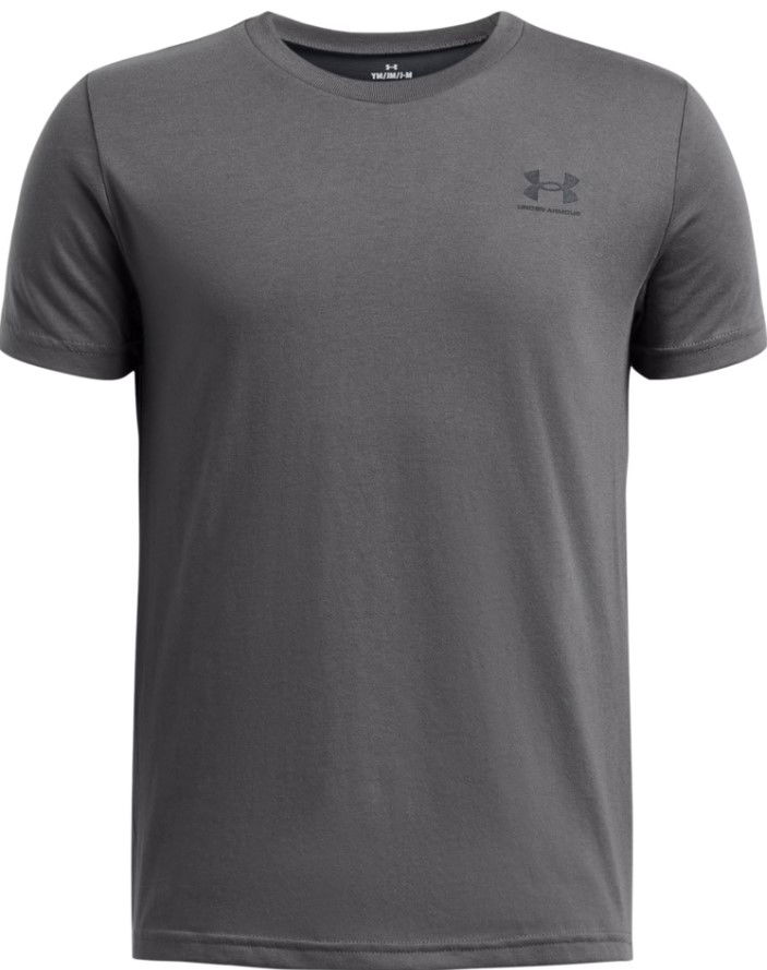 Тениска Under Armour Under Armour Sportstyle Left Chest Short Sleeve T-Shirt Сиво | 1389962-012, 0
