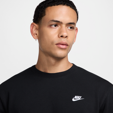 Суитчър Nike Nike Club Fleece Crew Sweatshirt Черно | FN3888-010, 4