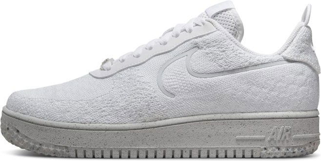 Кецове и обувки Nike Air Force 1 Crater Flyknit Next Nature Бяло | DM0590-100, 0