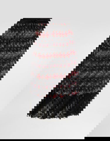 Пола Dolce & Gabbana Small Flower Bouquets-print Pleated Chiffon Skirt Многоцветен | F4DB4TFSSLBHN5XK, 0