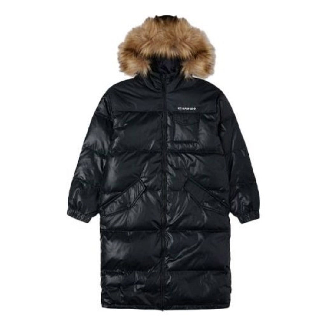 Пухо яке Converse Long Down Jacket Черно | 10021989-A02, 0