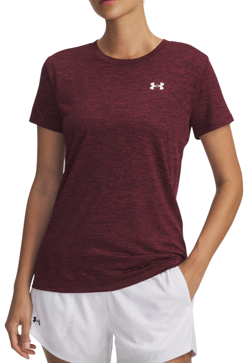 Тениска Under Armour Under Armour Tech SSC Twist T-Shirt Бургунди | 1384230-600, 0