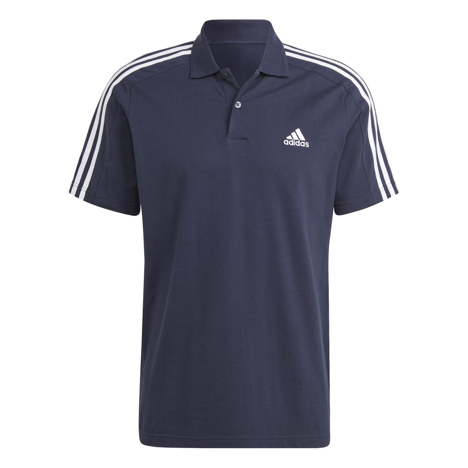 Поло тениска adidas Performance 3-Stripes Polo Shirt Тъмно синьо | IC9311, 0