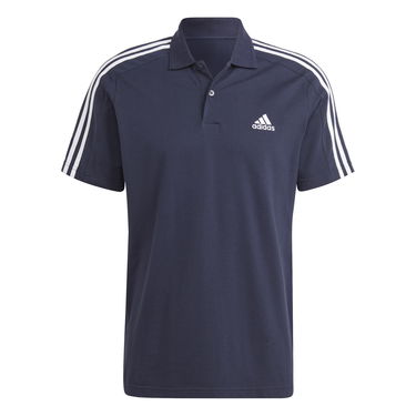 Поло тениска adidas Performance 3-Stripes Polo Shirt Тъмно синьо | IC9311, 0