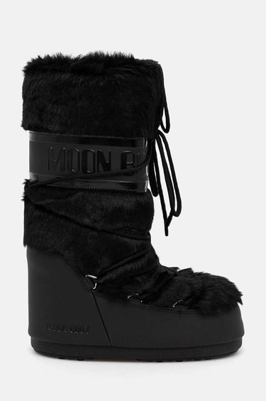 Кецове и обувки Moon Boot MB ICON FAUX FUR Boots Черно | 80D1408900.N001, 1
