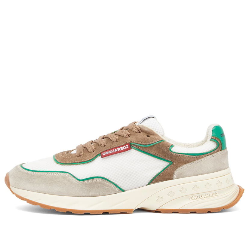 Кецове и обувки DSQUARED2 Sprinter Sneaker Бяло | SNM0400-35508290-M4100