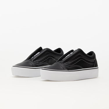 Кецове и обувки Vans Karl Lagerfeld x Old Skool Laceless Platform Черно | DPXOEJ, 5