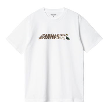 Тениска Carhartt WIP Dandelion Script T-Shirt Бяло | I032394_02_XX, 4
