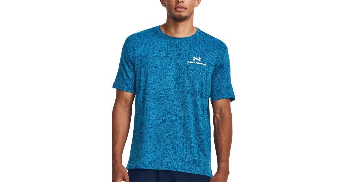 Тениска Under Armour UA Rush Energy Print Тъмно синьо | 1376792-426, 1