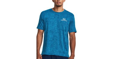 Тениска Under Armour UA Rush Energy Print Тъмно синьо | 1376792-426, 1