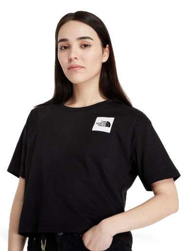 Тениска The North Face Cropped Fine Tee Черно | NF0A4SY9JK31