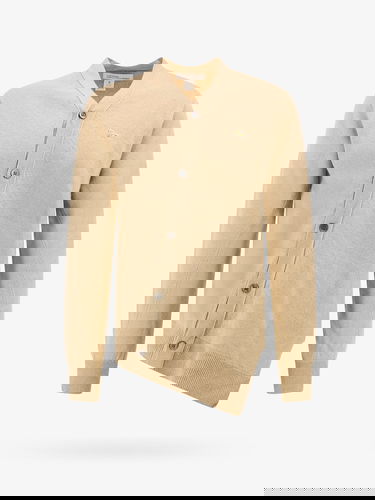 Пуловер Comme des Garçons Asymmetric Cardigan Бежово | FLN005CAMEL, 0