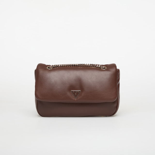 Padded Chain Strap Convertible Crossbody Flap Bag Sunetra Universal