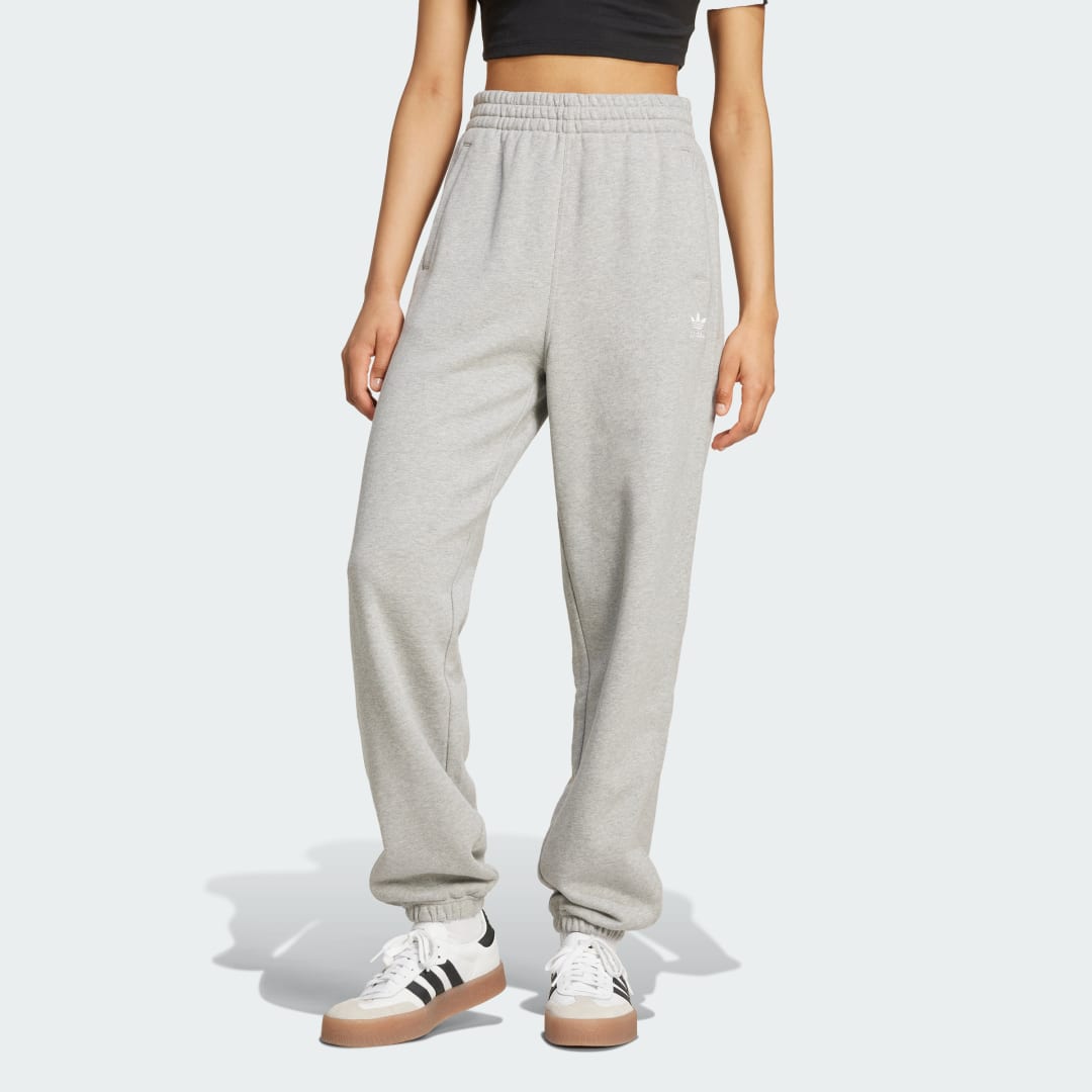 Спортни панталони adidas Performance Essentials French Terry Joggers Сиво | IY4988, 0