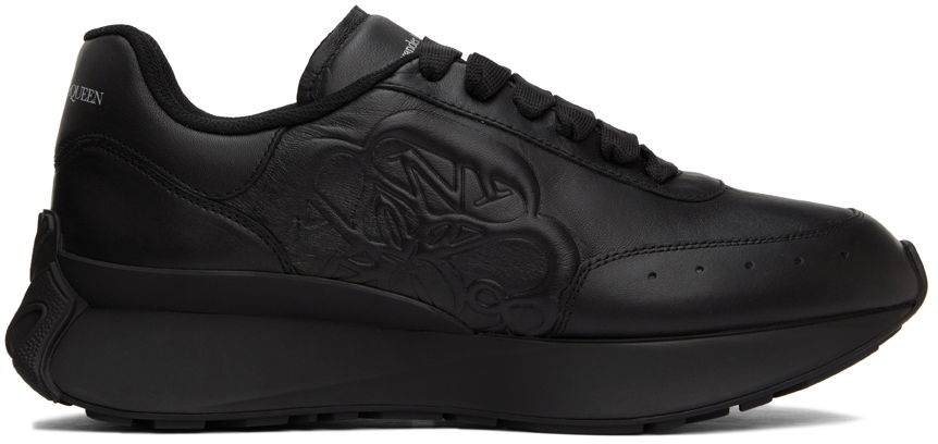 Кецове и обувки Alexander McQueen Sprint Runner Черно | 688548WIC941000, 0