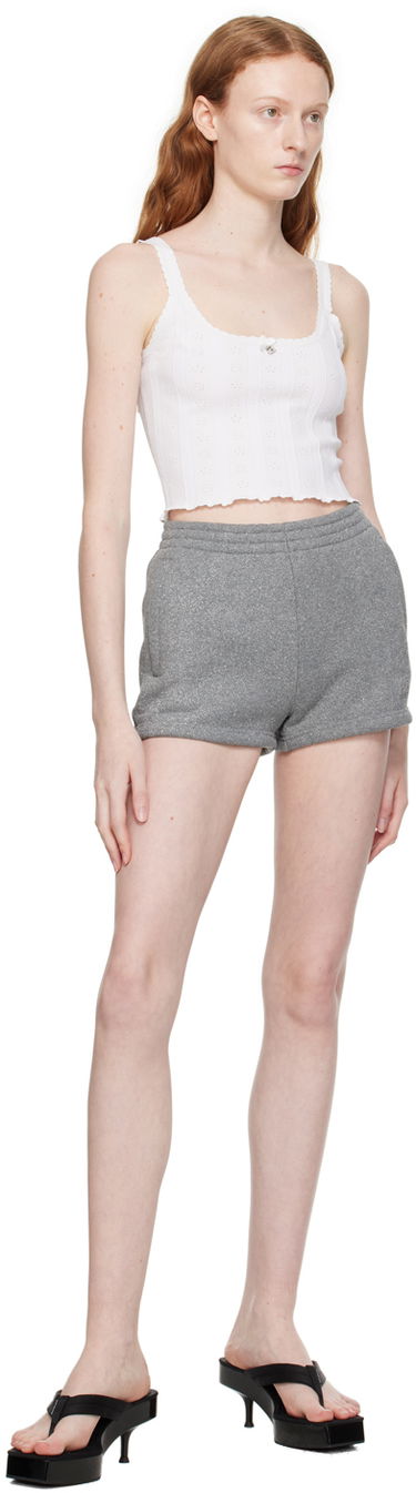Потник Alexander Wang White Hardware Tank Top Бяло | 4KC3231023, 3