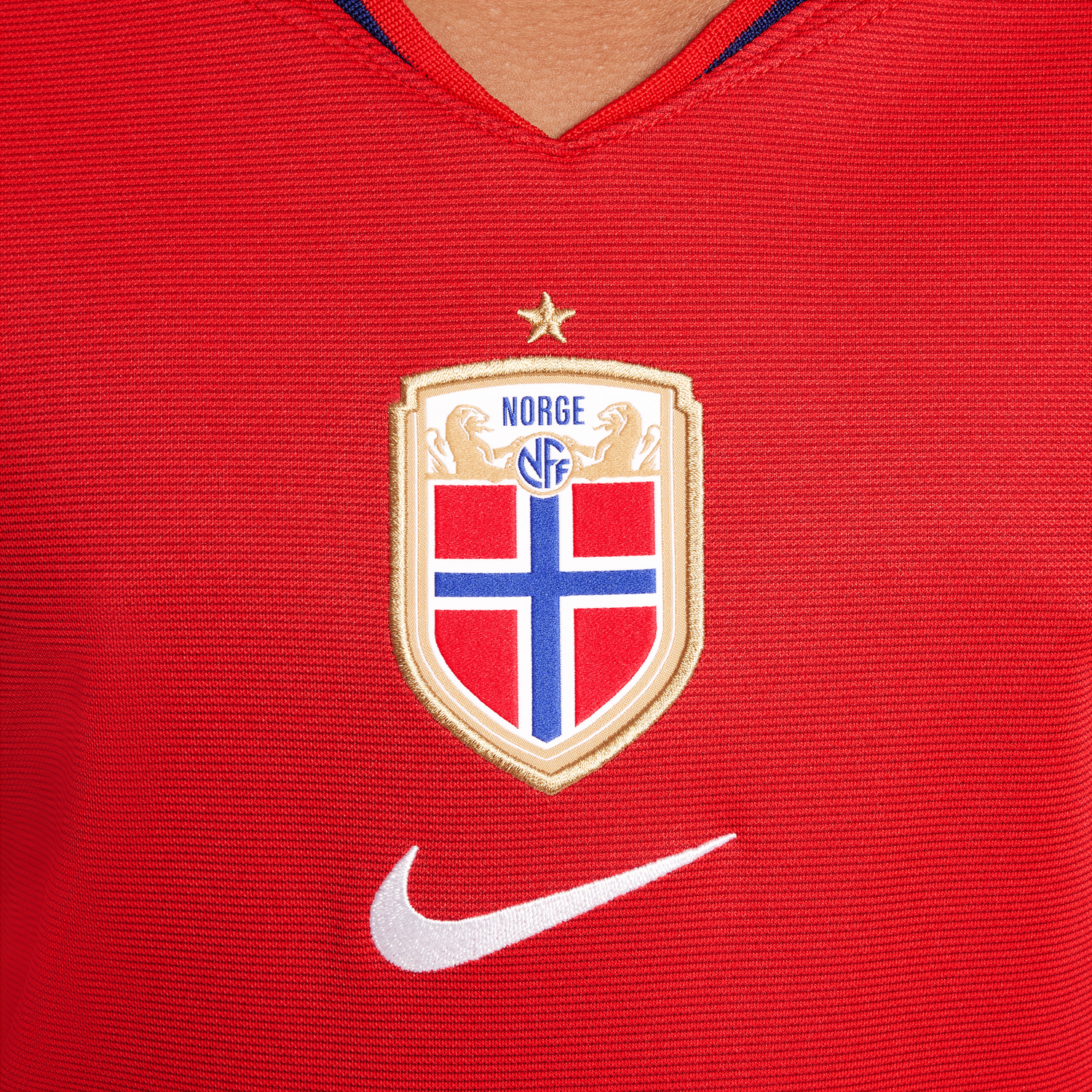 Фланелка Nike Norway Stadium 2025 Replica Jersey Dri-FIT Червено | FZ9207-657, 1