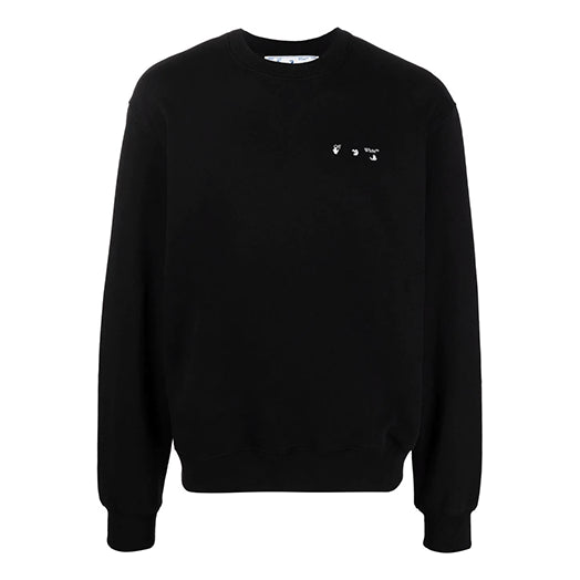 Пуловер Off-White Off-White Caravaggio Painting Sweatshirt Черно | OMBA057C99FLE0051001
