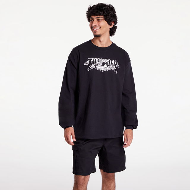 Mag Banner Long Sleeve Black