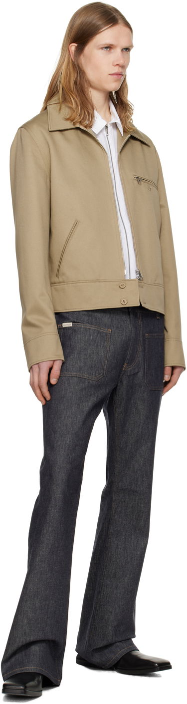 Яке Courrèges Courrèges Zipped Jacket Бежово | 125CBL251PL0178, 3