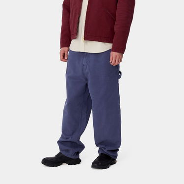 Карго панталони Carhartt WIP Single Knee Relaxed Fit Work Pants Синьо | I033754_7, 2