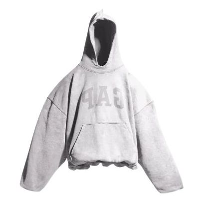 Суитчър GAP Gap Engineered By Balenciaga Dove Hoodie Сиво | 469530-01, 0