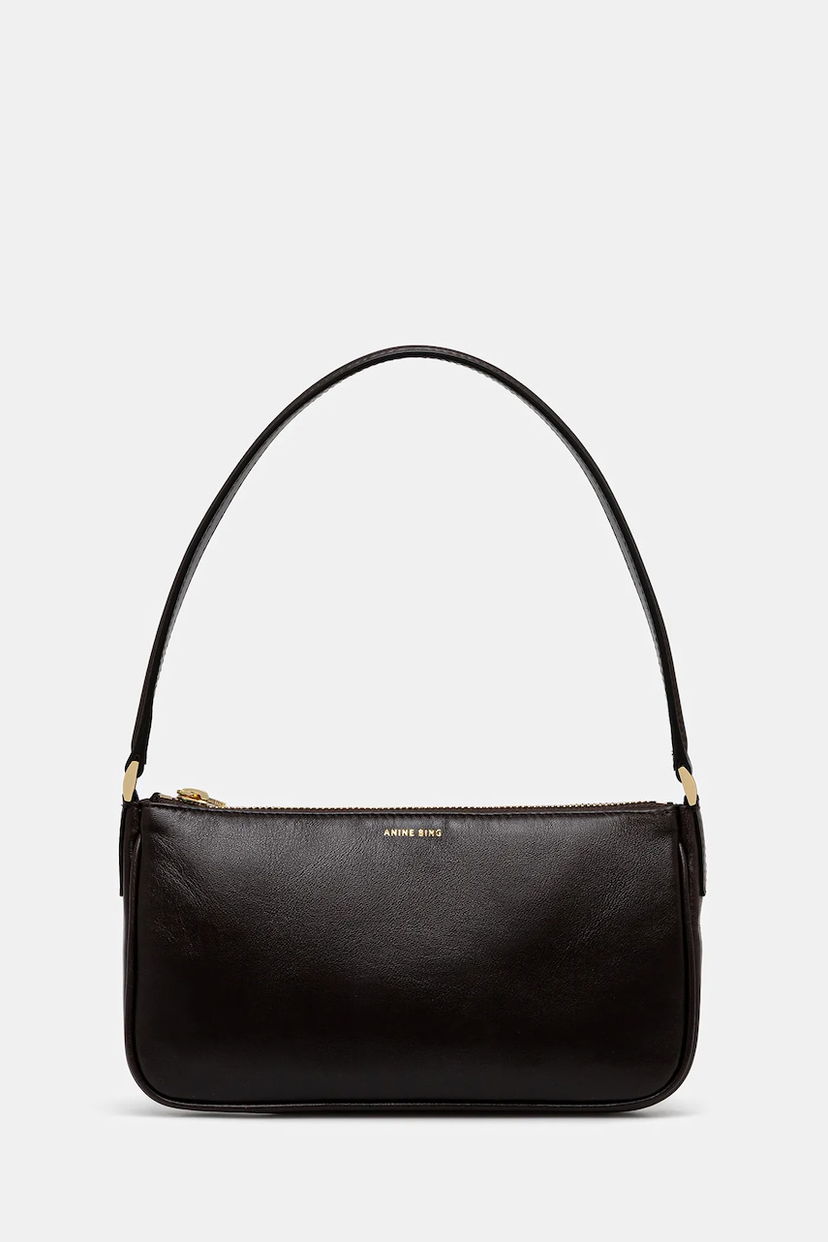 Дамска чанта Anine Bing Anine Bing Mini Elly Bag Кафяво | A.13.11699