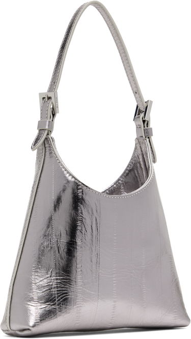 Чанта през рамо BY FAR BY FAR Baby Camryn Metallic Leather Bag Металик | MWBTH031CL035ME032PL, 1