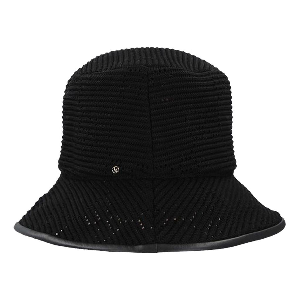 Шапка Gucci Cable Knit Bucket Hat Черно | 6565733HAC21060, 0