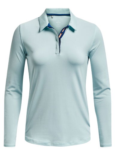 Поло тениска Under Armour Zinger MicroStripe Polo Тюркоазено | 1373637-469