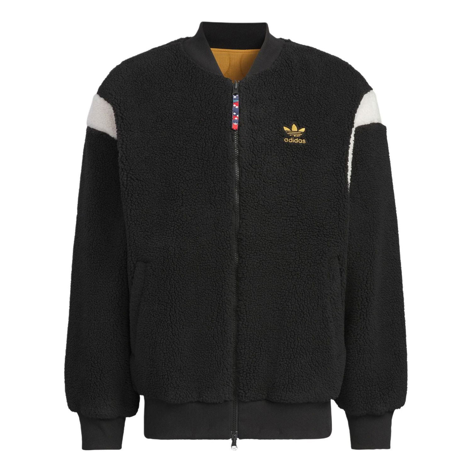 Яке бомбър adidas Originals Originals X Feifei Ruan Reversible Sherpa Bomber Черно | IX4215, 0