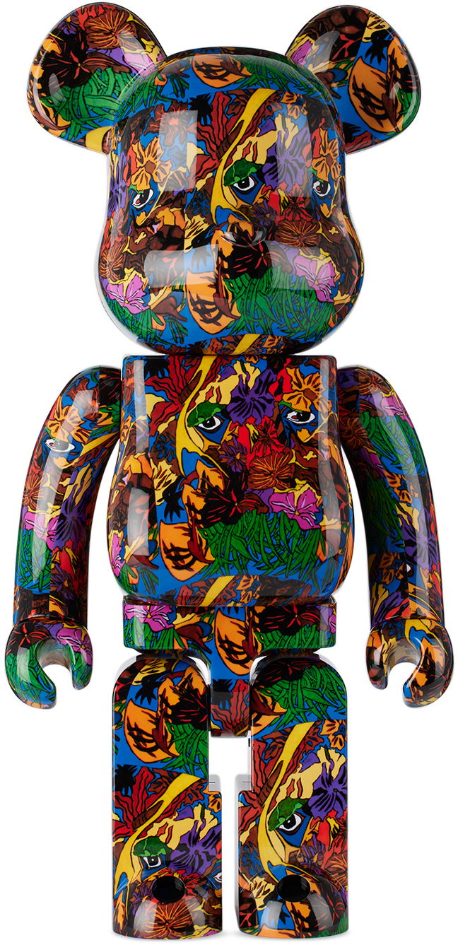 Колекционерско Medicom Toy Multicolor Jimmy Onishi Jungle Song 1000% Bearbrick Многоцветен | 4530956606545, 0