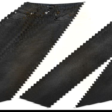 Къси панталони Balenciaga Denim Черно | 753212-TOW53-2150, 0