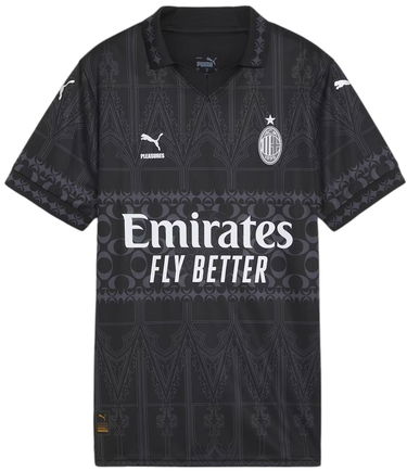 Фланелка Puma AC Milan x Pleasures Jersey Womens Черно | 776065-01, 0