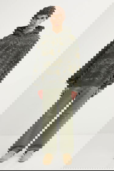 Панталони Carhartt WIP Cotton Landon Pant Зелено | I034806.1YFGD, 4