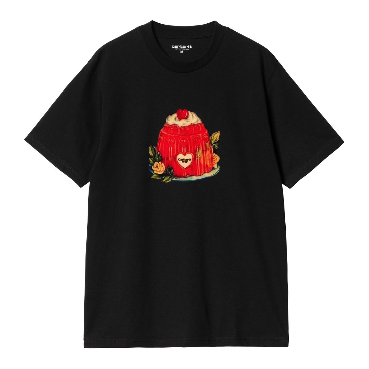 Тениска Carhartt WIP Short Sleeve Pudding Graphic T-Shirt Черно | I034434_9, 0