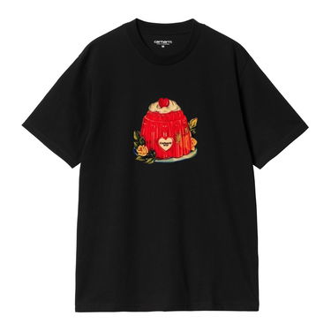Тениска Carhartt WIP Short Sleeve Pudding Graphic T-Shirt Черно | I034434_9, 0