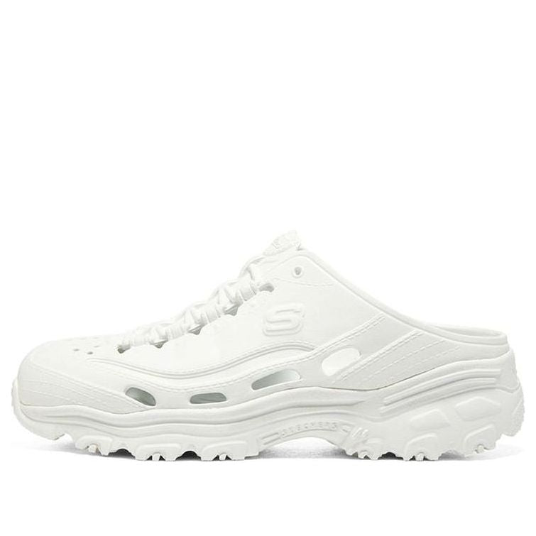 Кецове и обувки Skechers D'lites Sandals Бяло | 111248-WHT