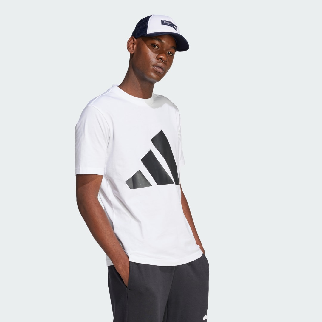 Тениска adidas Performance Essentials Big Logo T-Shirt Бяло | JE8943, 1