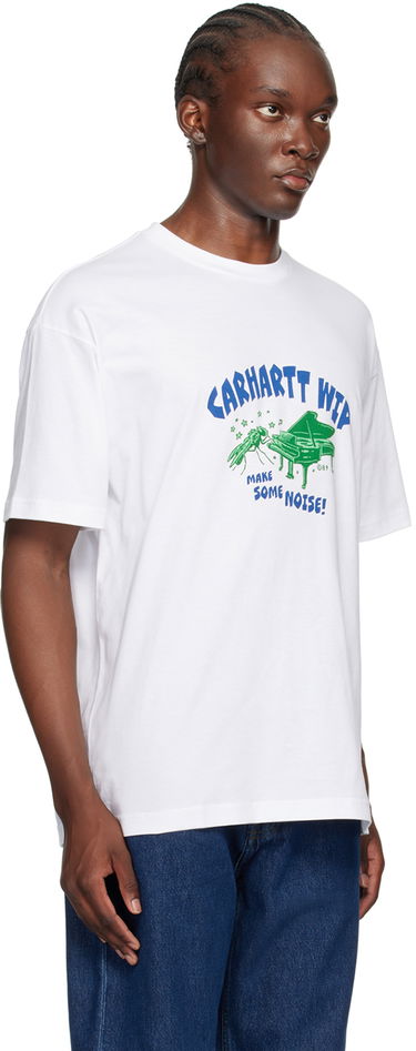 Тениска Carhartt WIP Graphic Print Cotton T-Shirt Тъмно синьо | I033666, 4