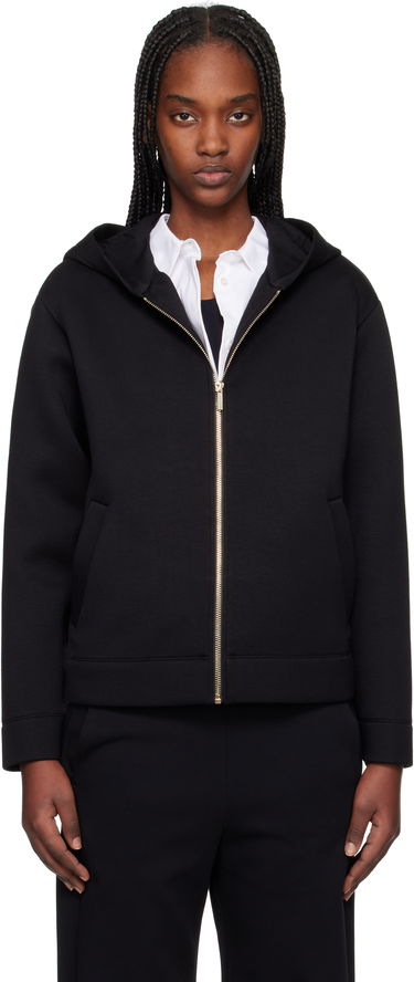 Суитчър Max Mara Max Mara Andorra Scuba Hoodie Черно | 2519911031600, 0