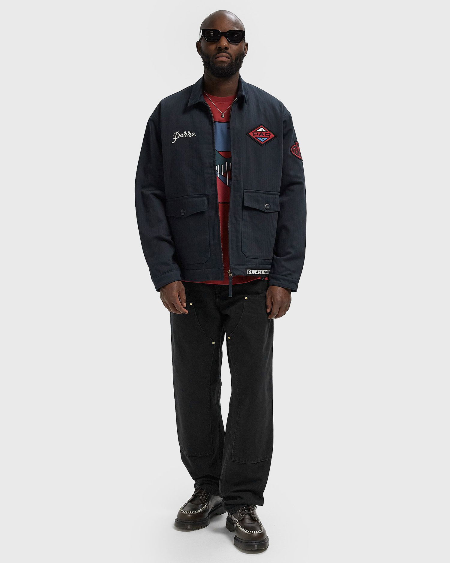 Яке By Parra Parra Pumping gas jacket Тъмно синьо | 54255, 1