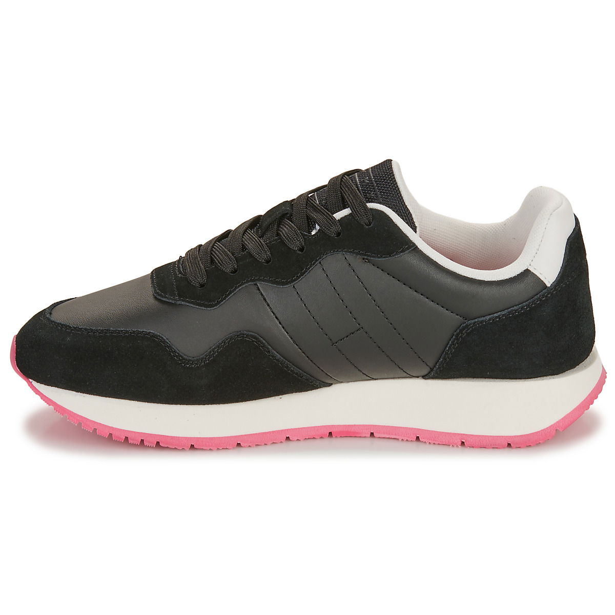 Кецове и обувки Tommy Hilfiger EVA RUNNER MAT MIX ESS Черно | EN0EN02510-BDS, 0