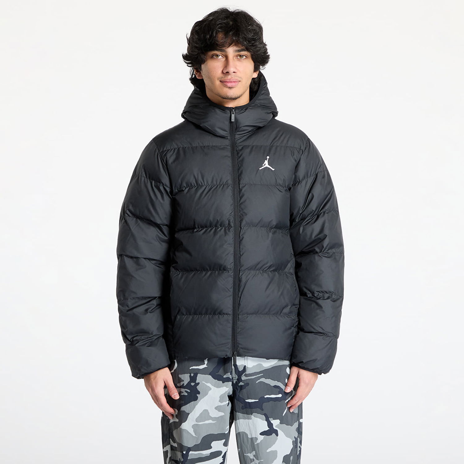 Пухо яке Jordan Jordan Brooklyn Puffer Jacket Черно | FV7317-010, 0