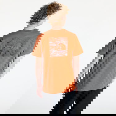Тениска The North Face S/S Box Nse Celebration Tee Earthen Copper Оранжево
 | NF0A87NV1I01, 2