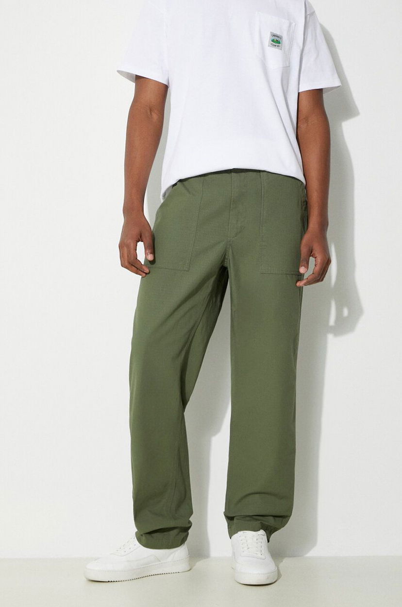 Карго панталони Engineered Garments Fatigue Pant Зелено | OR299.CT010