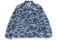 Color Camo Denim Jacket