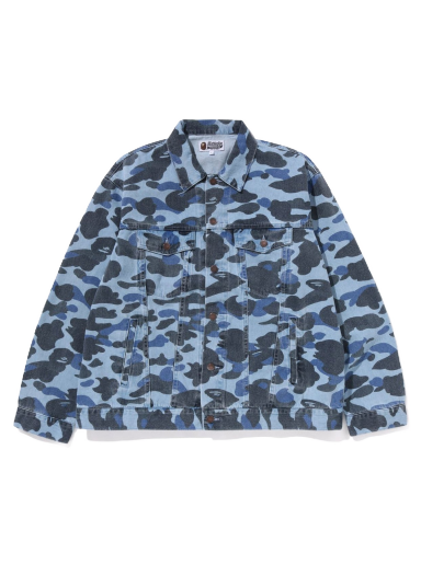 Яке BAPE Color Camo Denim Jacket Тъмно синьо | 1J30-140-008